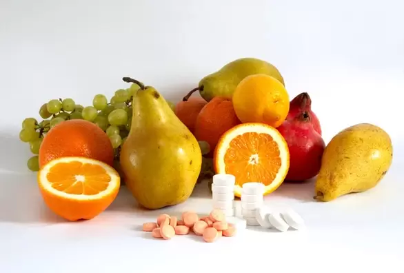 vitamins in fruits and tablets for potency